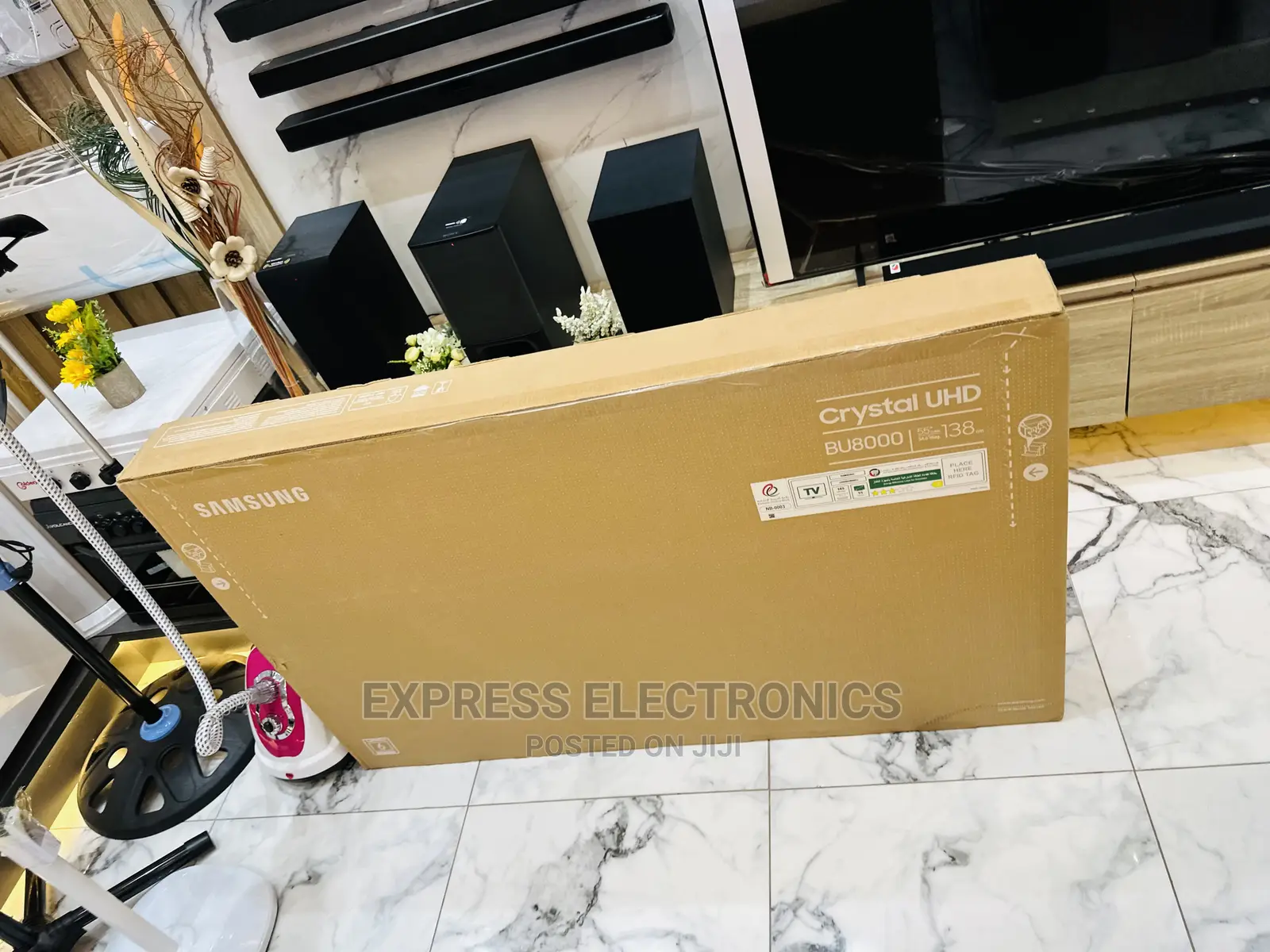 Samsung Triluminos Display UHD Screen 55”Bu8000 Tv