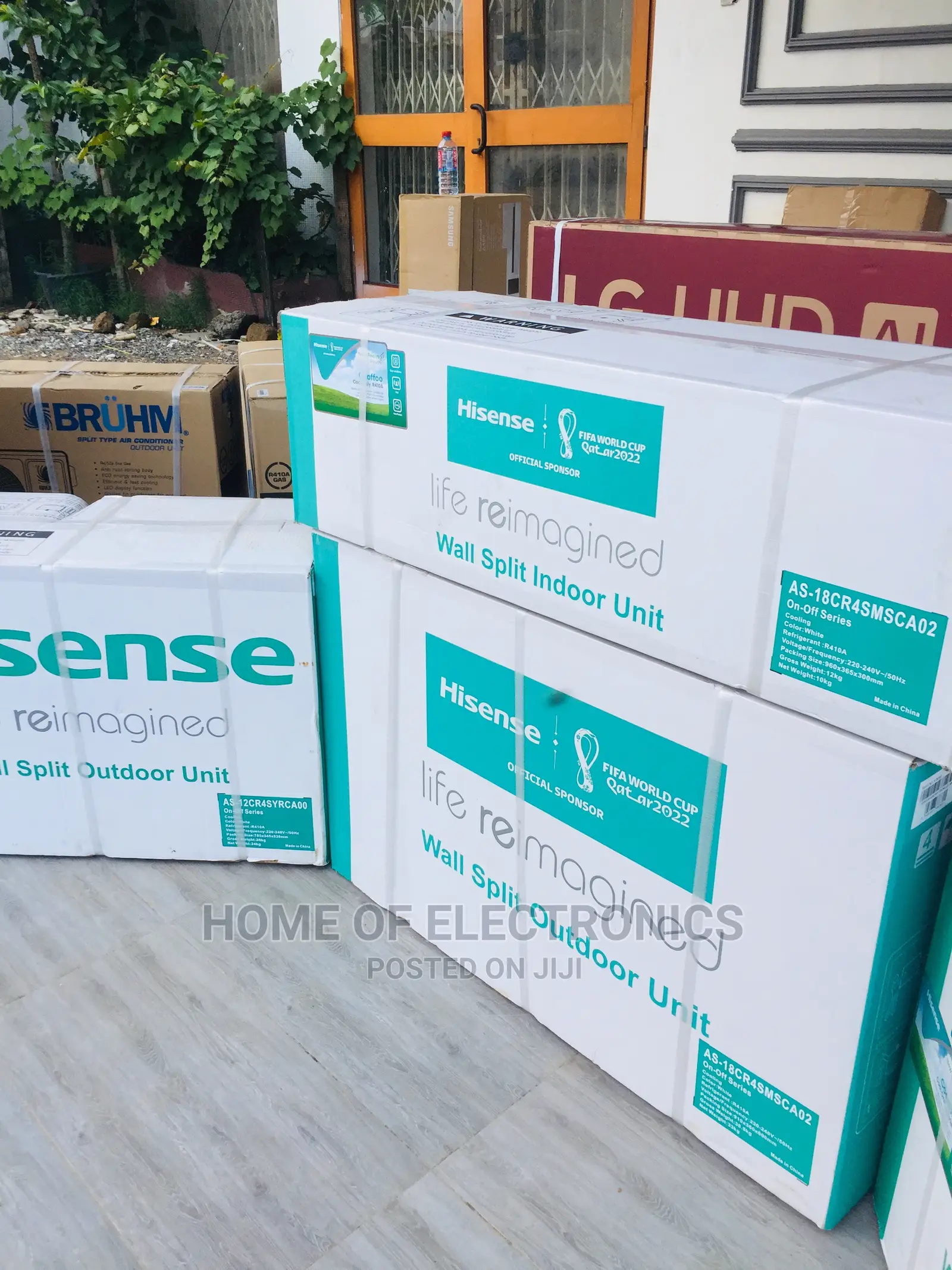 Current Price Hisense 1.5hp(R410 Gas)Air Condition/White