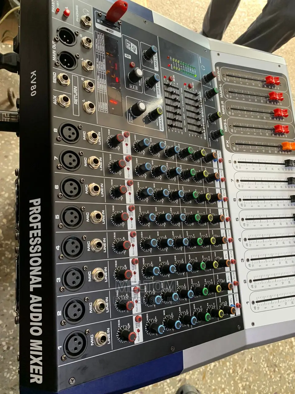 8channels Powered Amplified Mixer (Yamaha)