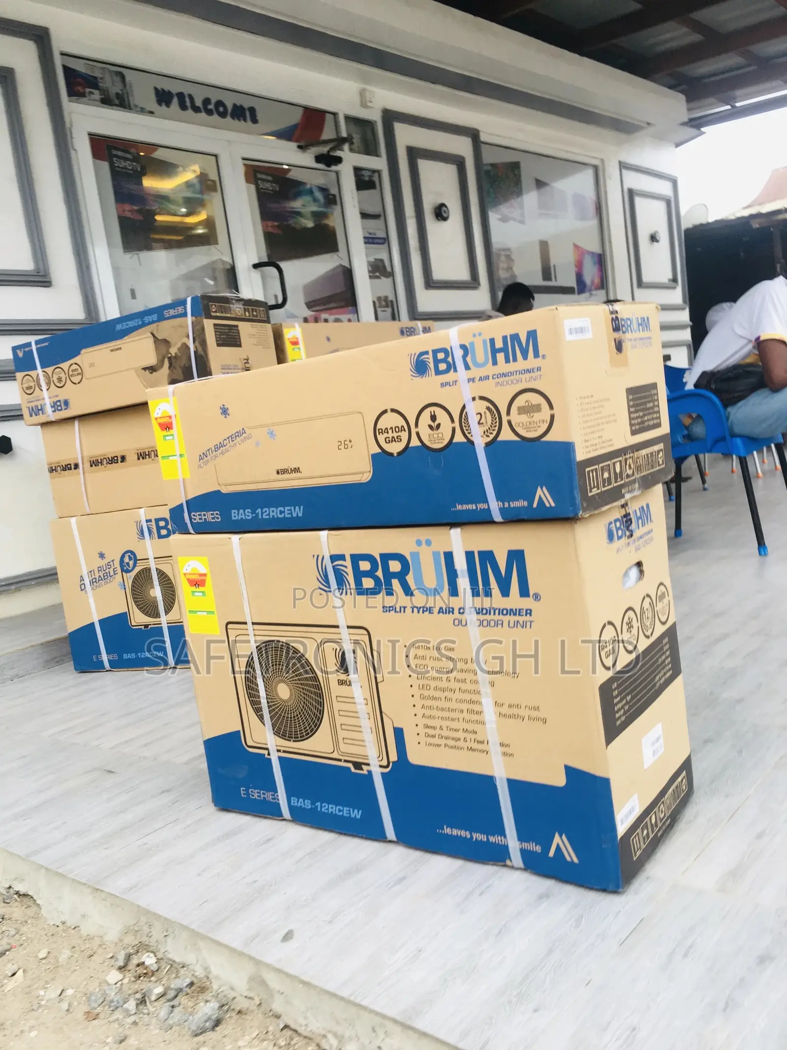 Get Great Offer on Bruhm 1.5hp Split Gas
