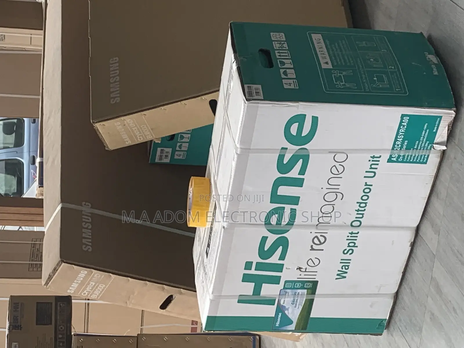 Jet Cool Hisense 1.5HP Split AC Copper R410