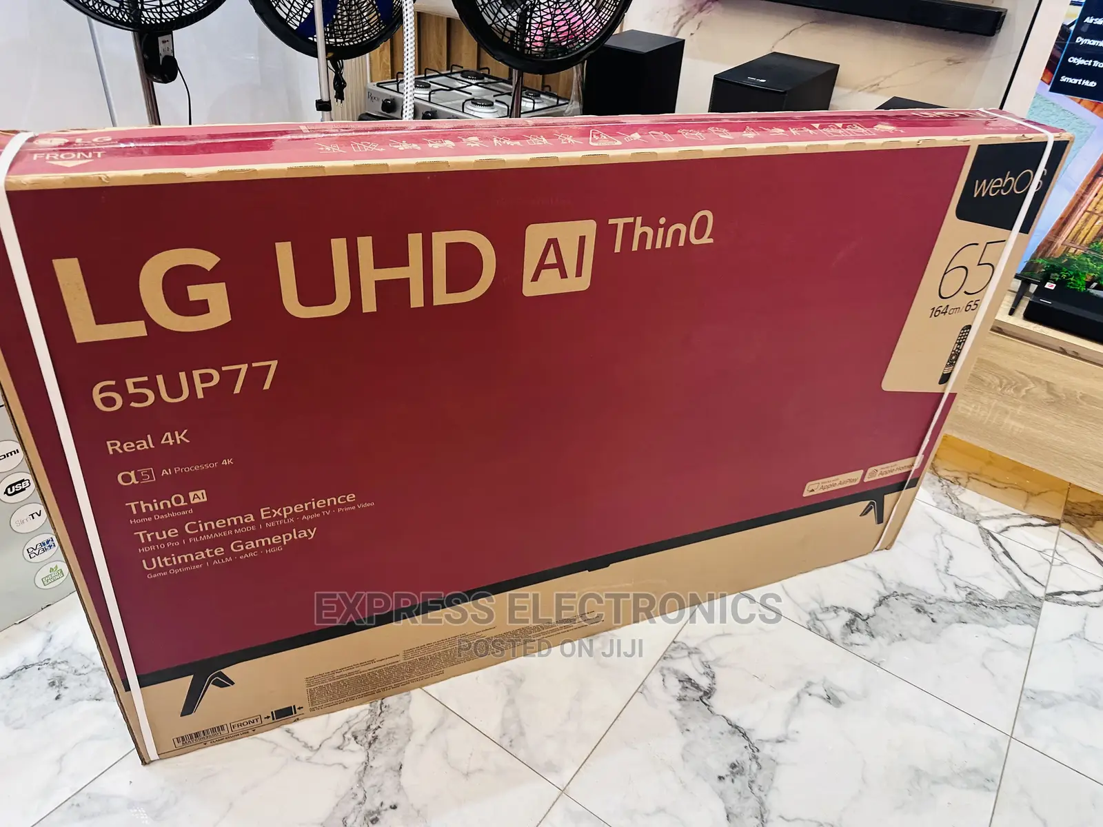 LG Uhd Smart LED Display Up776 65”