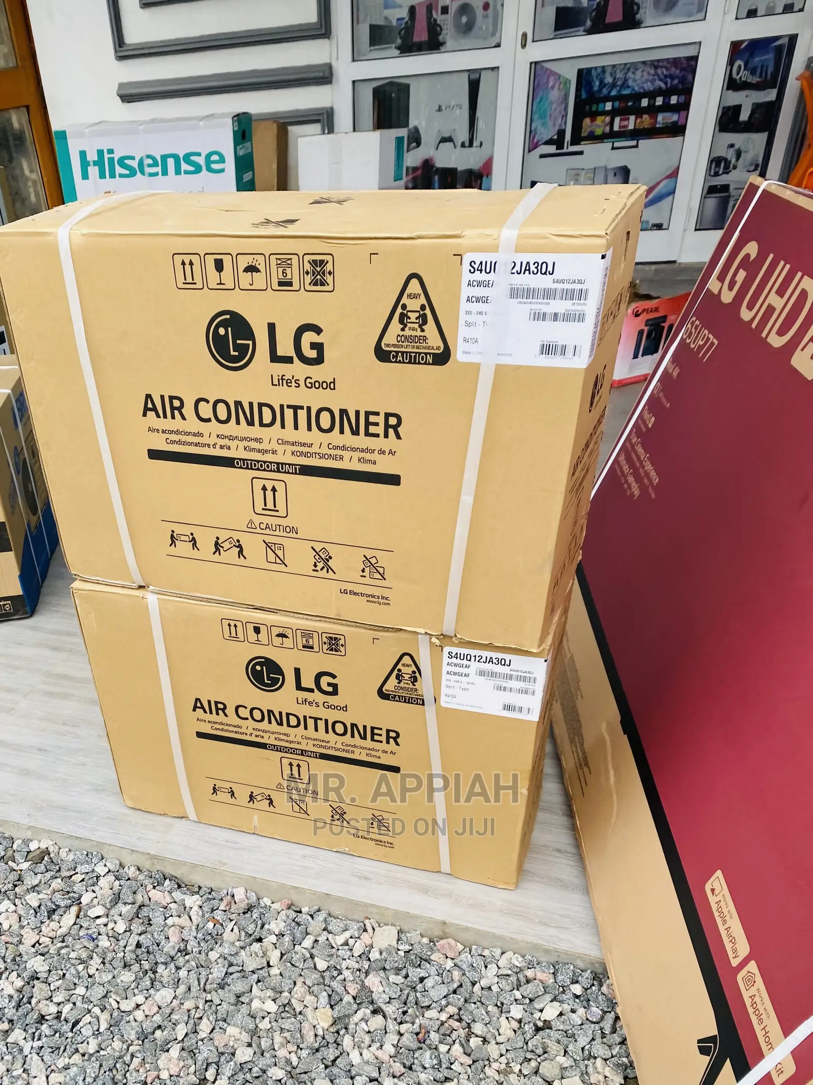 LG R410 Strong Body Split 1.5hp Gas Air Conditioner