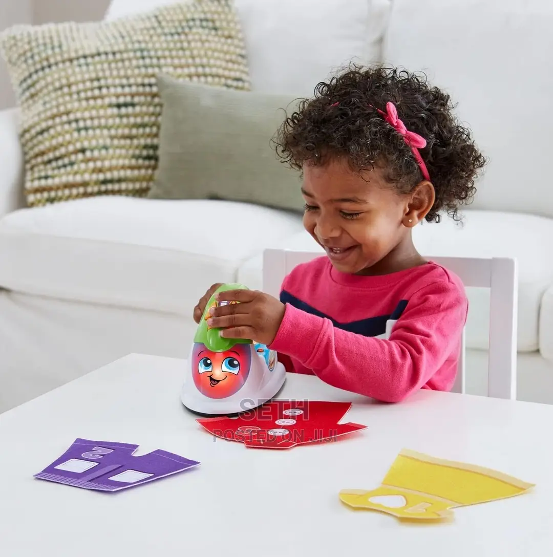 Children Kids Iron Leapfrog Ironing Time Learning Set