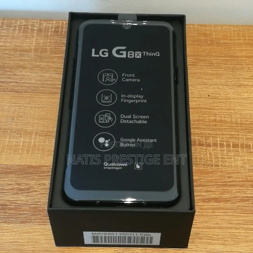 New LG G8X Thinq 128 GB Black