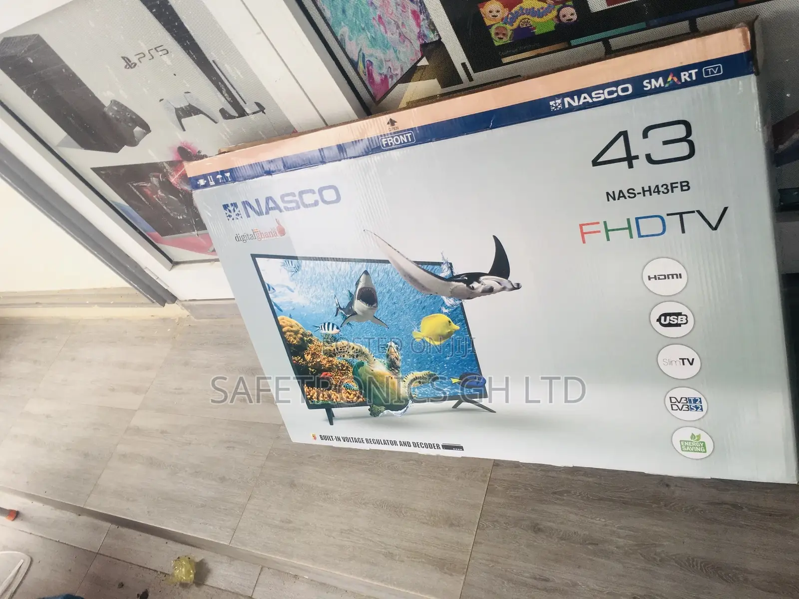Neat and Genuine FHD Nasco Glossy LED 43 Inches 