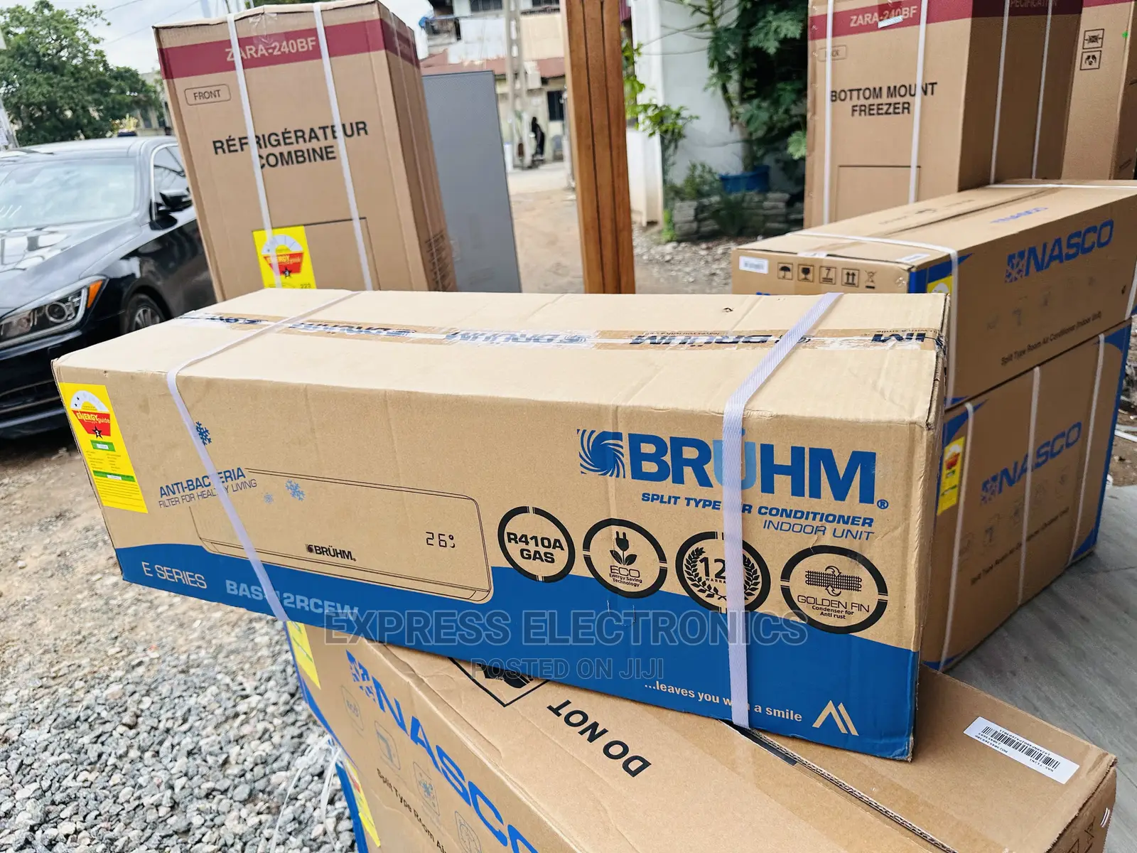 Home of Electronics Split R410 Gas 1.5hp Bruhm Ac