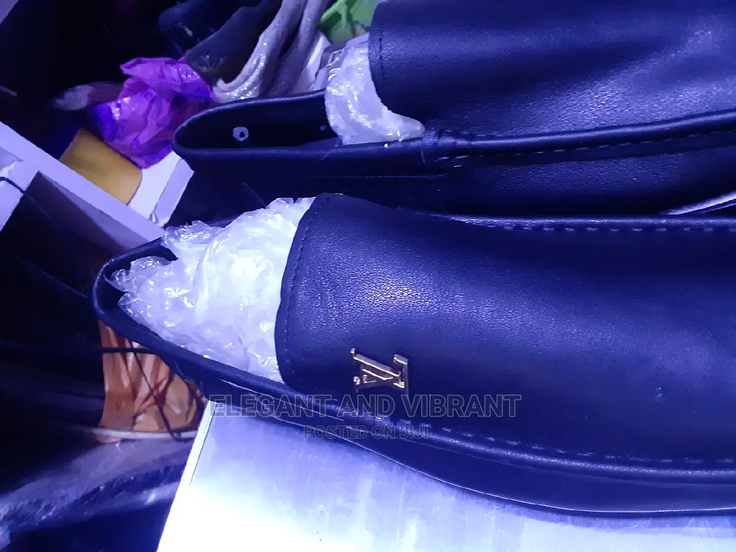 Brand New Channel Loafers Mens Shoes