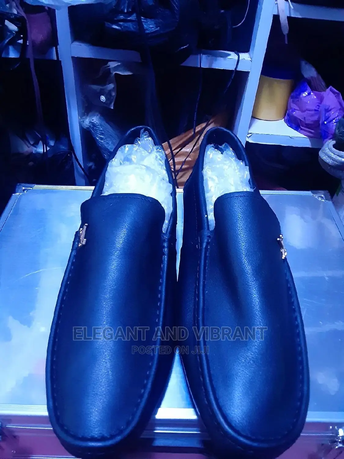 Brand New Channel Loafers Mens Shoes
