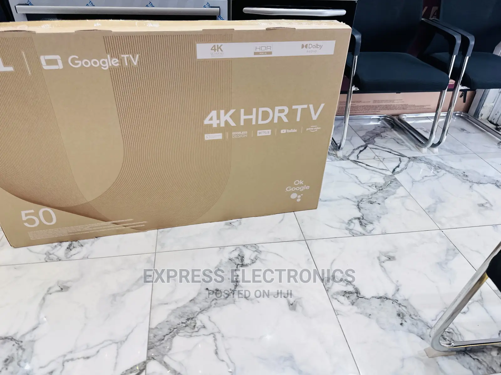 Turn on the Fun  With UHD Android TCL 50”P635