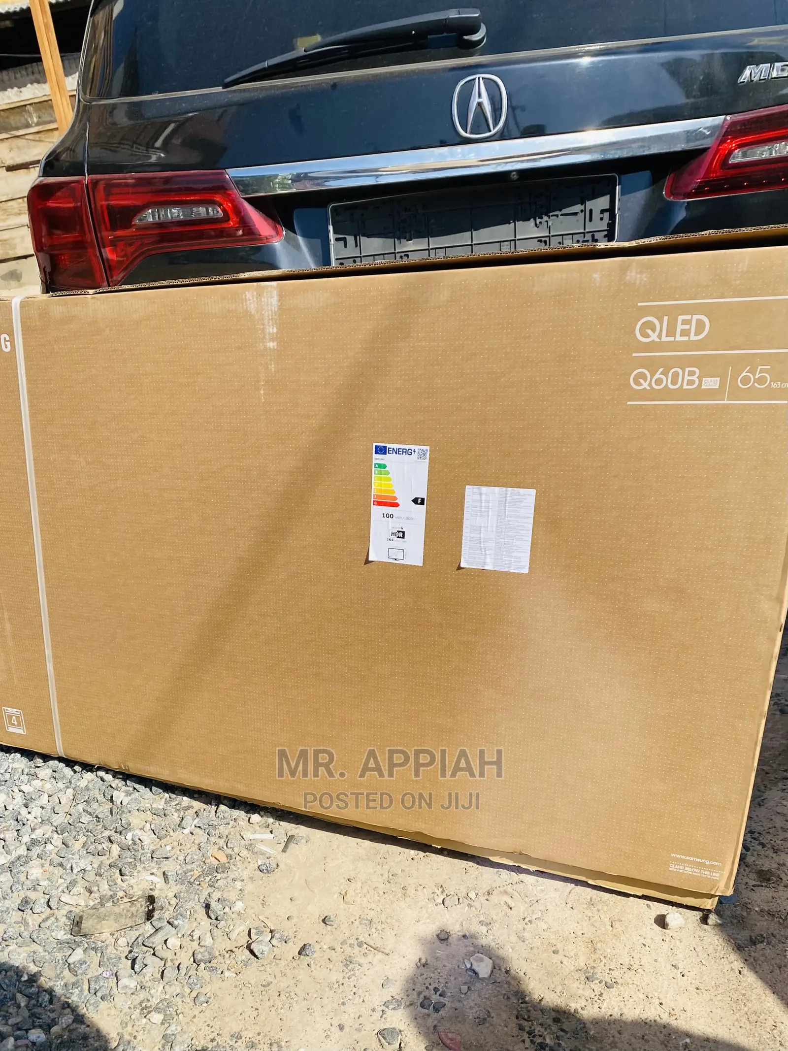 Adorable Samsung 65” Smart QLED Crystal Clear Tv 65Q60A.