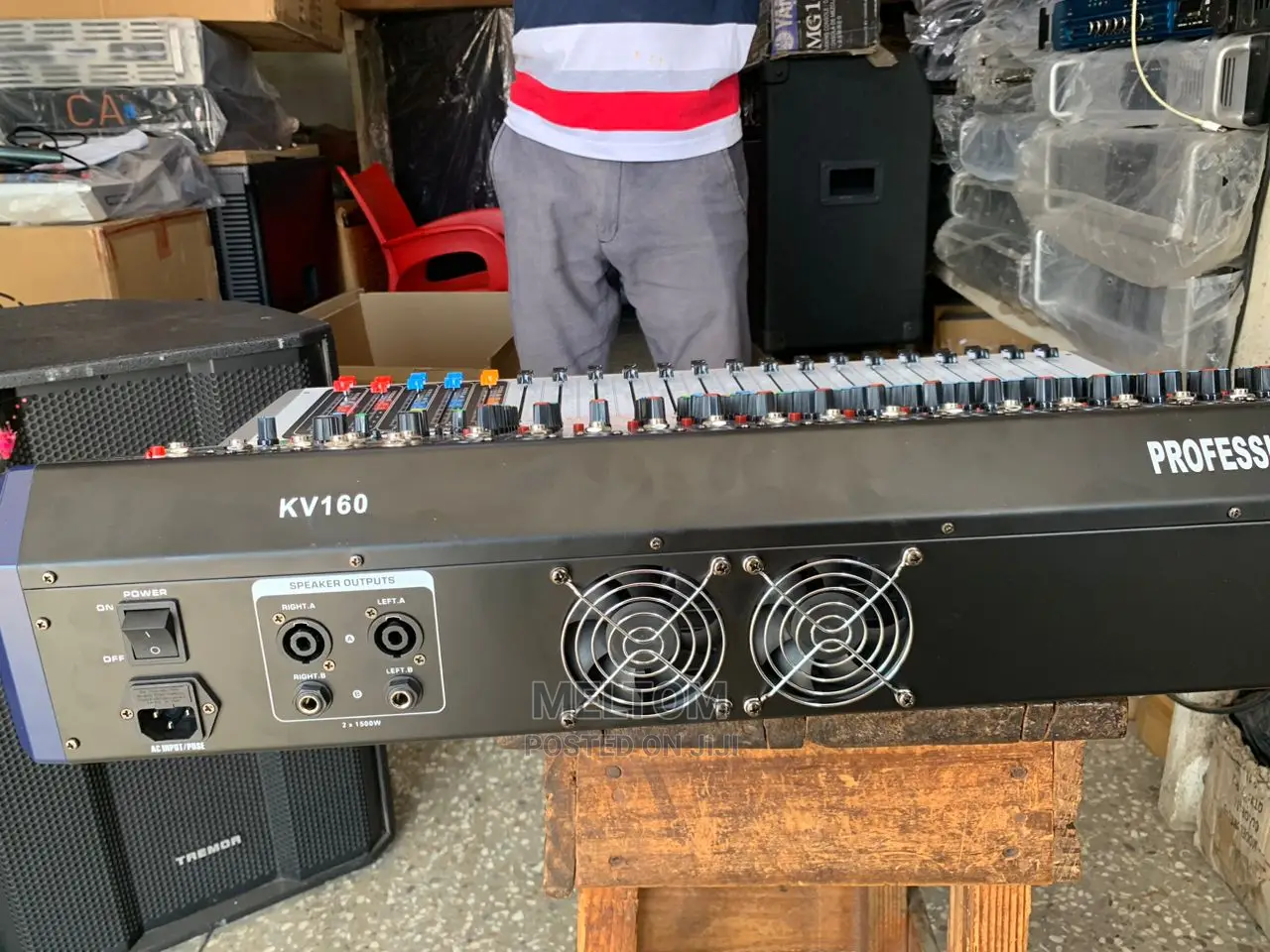 16channels Powered Amplified Mixer (YAMAHA KV160)