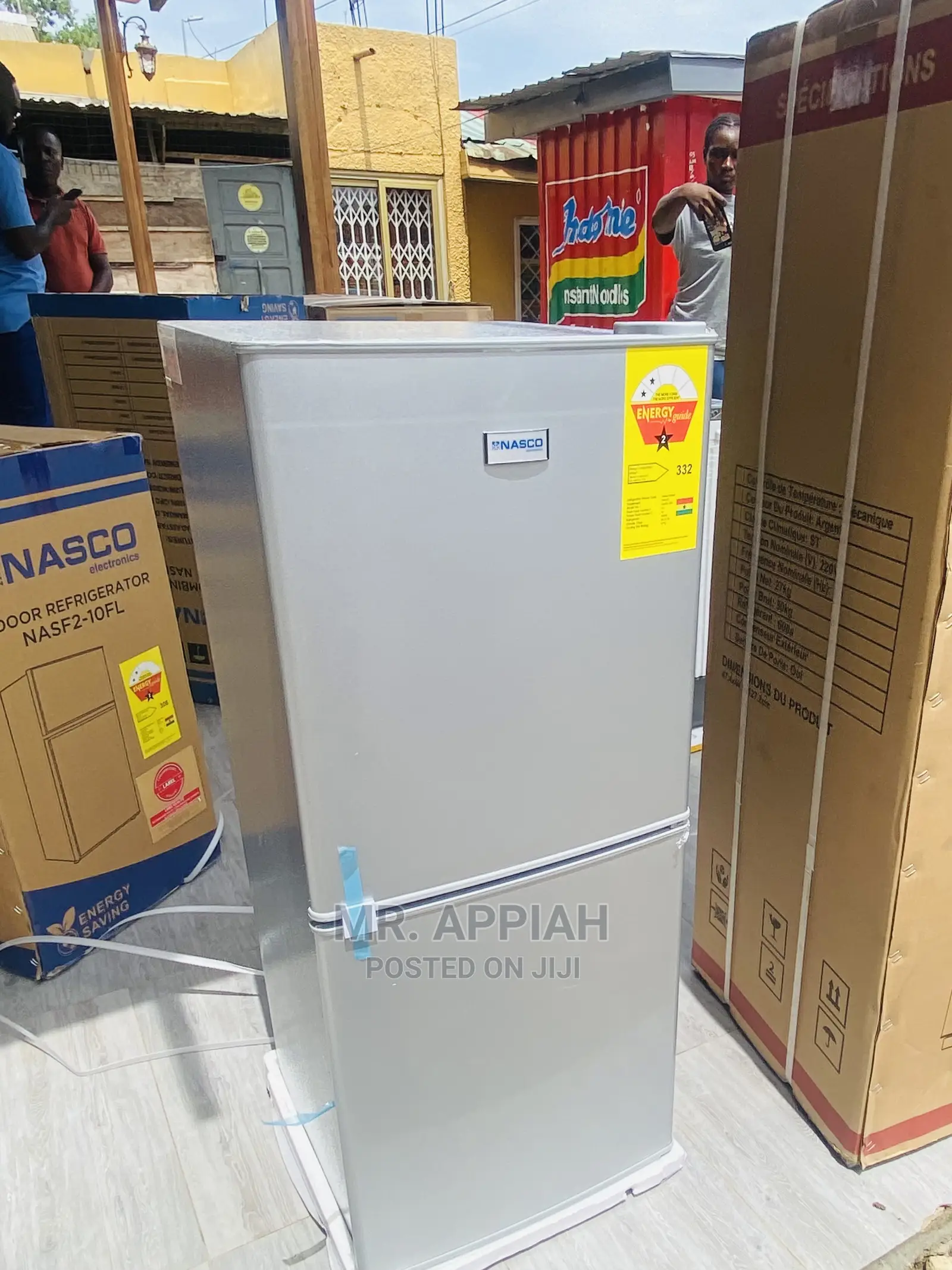 Authentic Nasco Double Door Refrigerator(Nas D2-10)On Sale