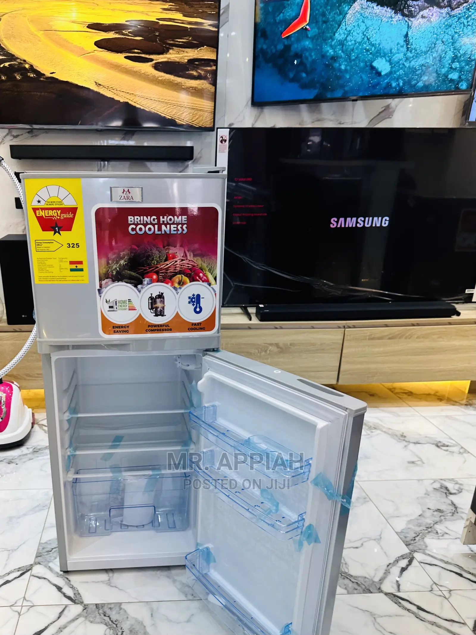 Get a Discount on Zara 14TM Top Freezer Fridge(180ltr).