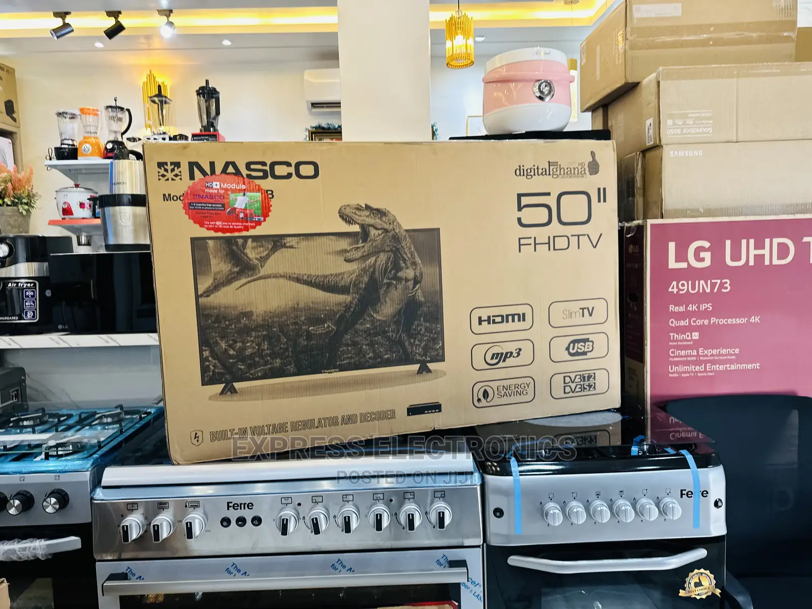 Adorable  New Digital Satellite Nasco 50”FHD