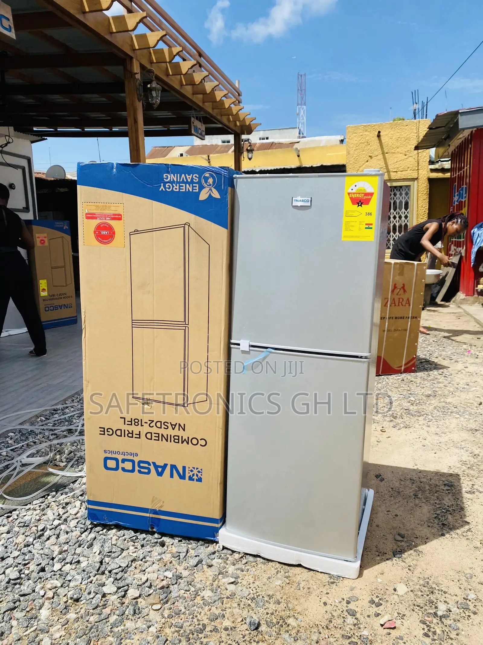 Buy Doubledoor Nasco Fridge Nascod2-18fl Topfreezer 