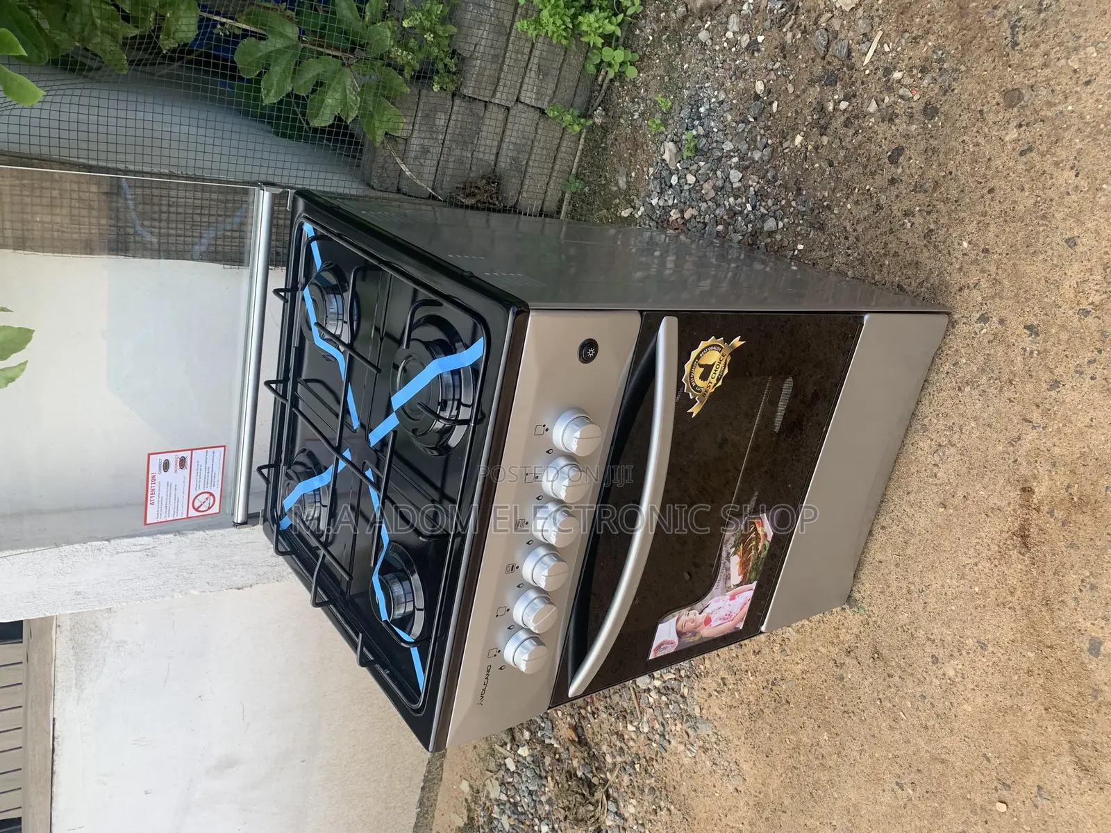 Procure Volcano 5C.BR-GL 4 Burners 50x50 With Grill and Oven