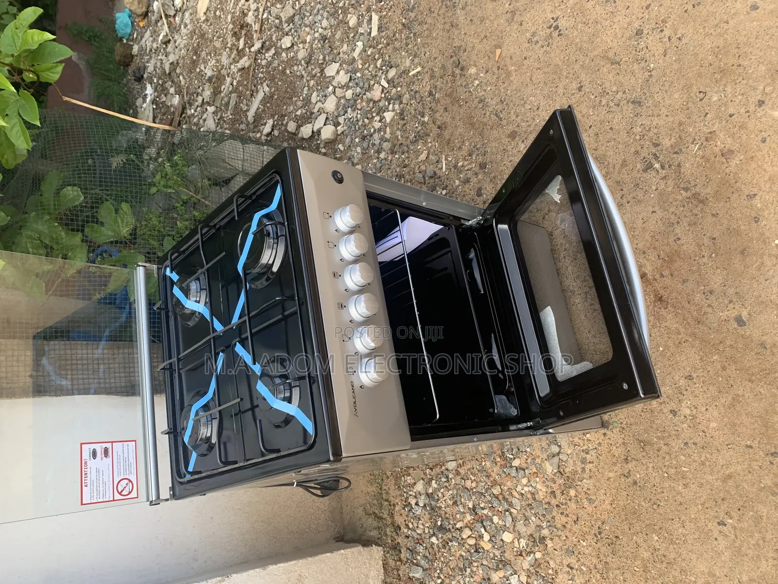Own Volcano 5C.BR-GL 4 Burners 50x50 With Grill and Oven