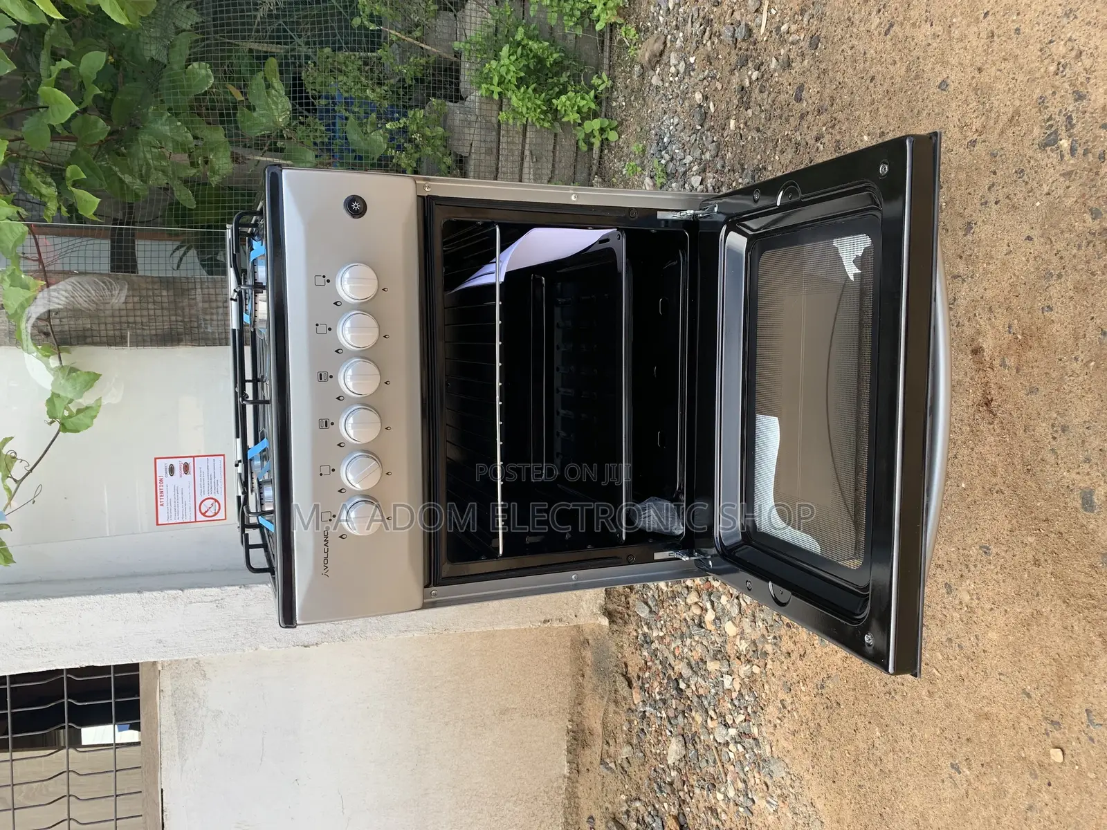 Preferred Volcano 5C.BR-GL 4 Burners 50x50 Gas Stove