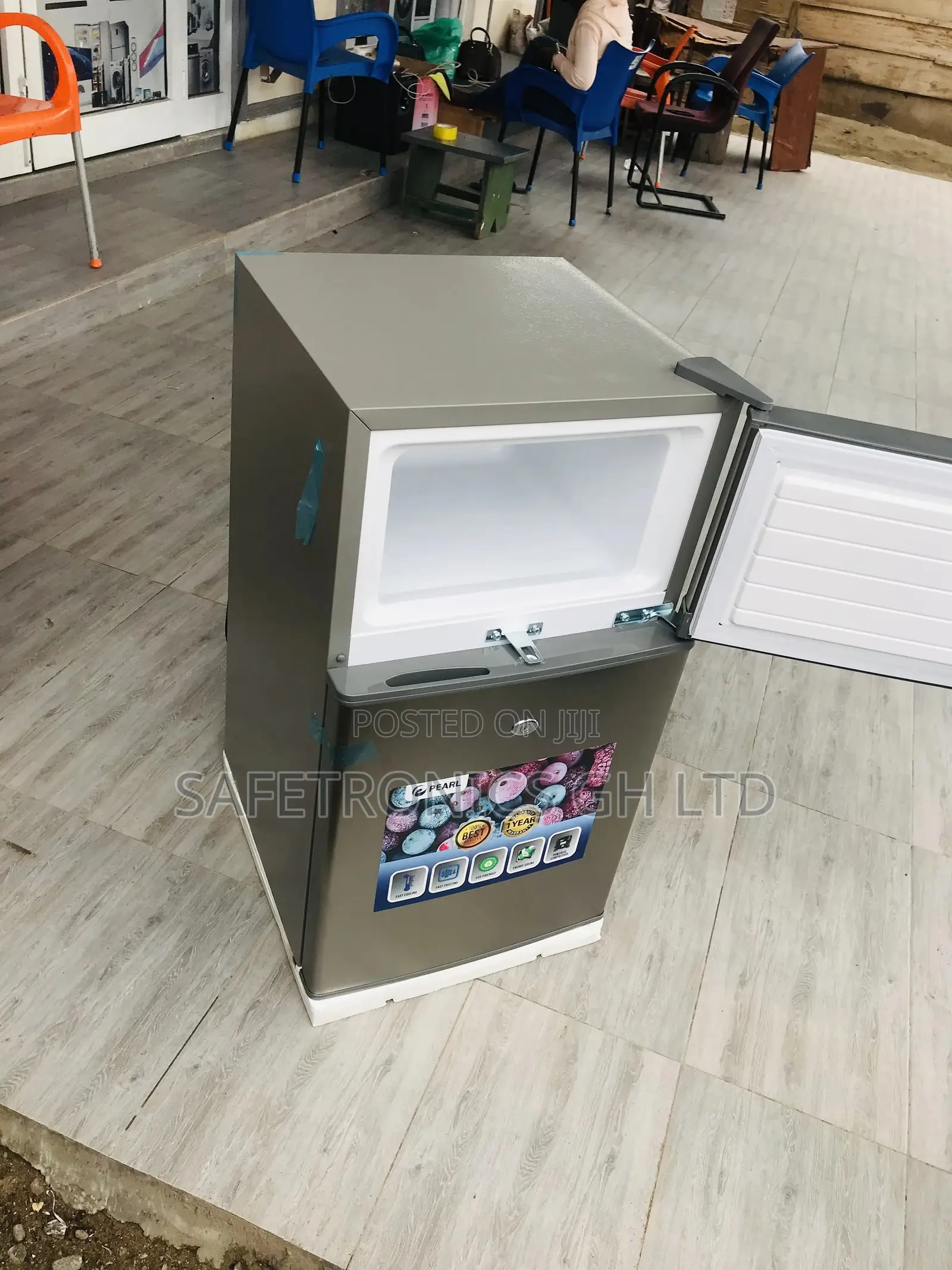 Eco Friendly Pearl-10t Topfreezer Doubledoor Fridge 