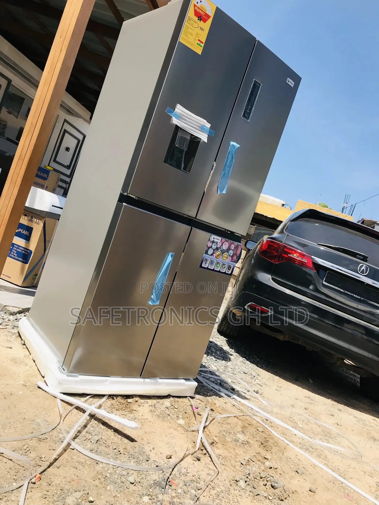 Text for Pearl 4 Doors Bottomfreezer 614IXWD 