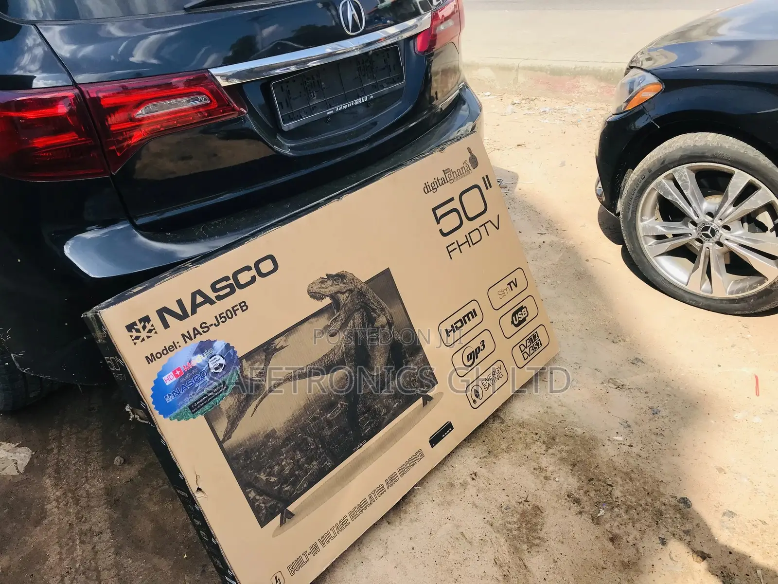 Satellite Nasco 50 Inches Digital LED Glossy Tv 