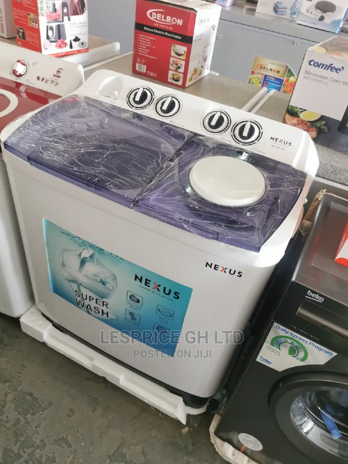Nexus 12kg Semi Automatic Washing Machine