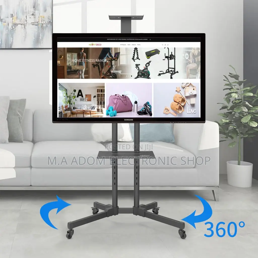 Mobile Tv Trolley 32”-70”