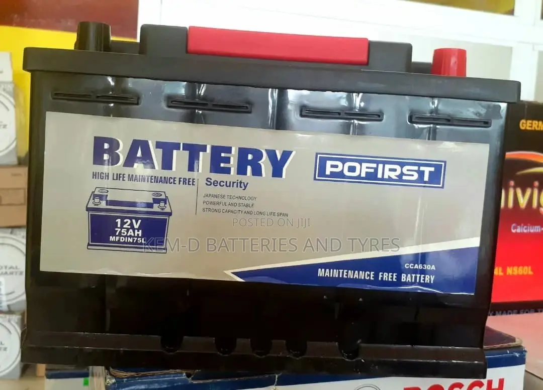 Pofirst Battery - 15 Plates - 75ah