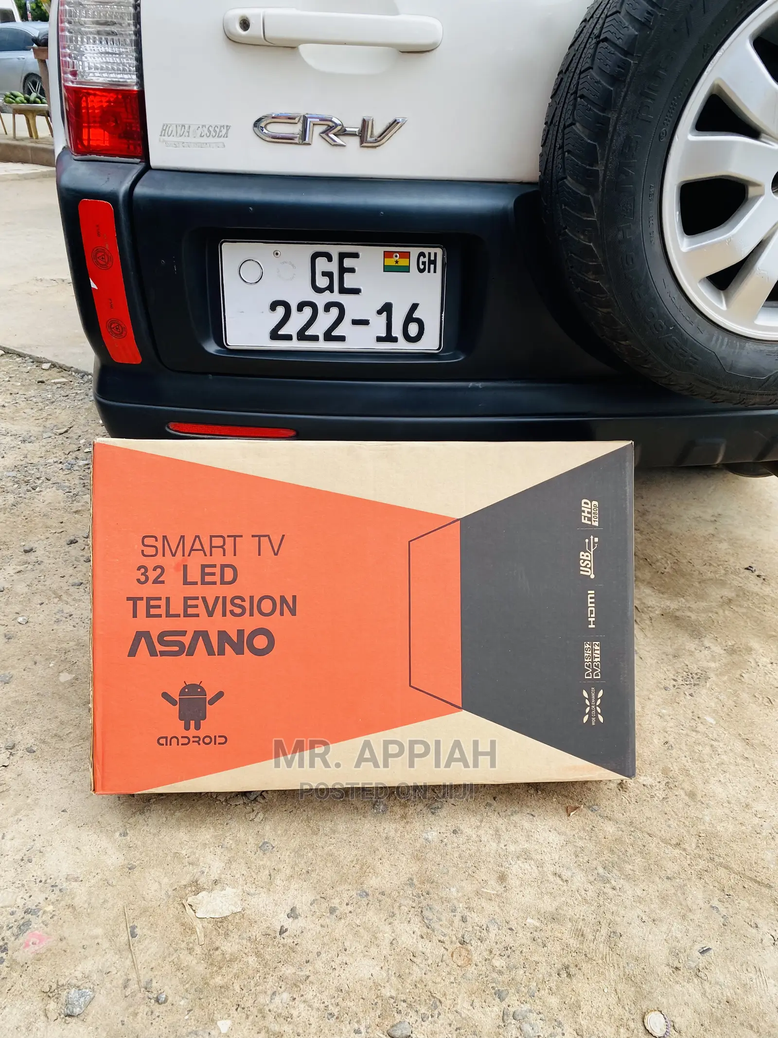 Fresh in Box 32 Inch Asano Smart Satelite Android LED Tv.,.