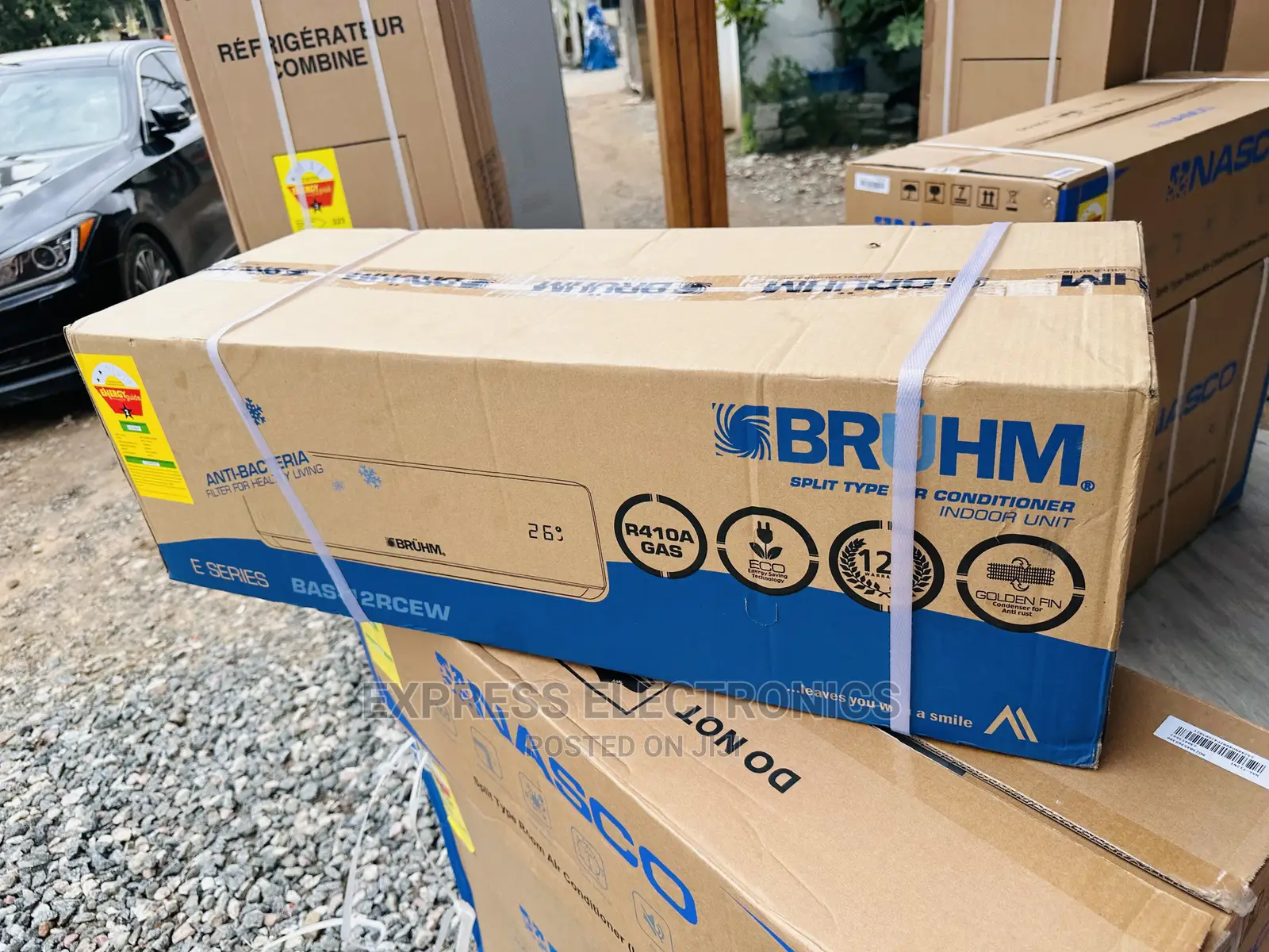 Absolutely Split Airflow R410 Gas Bruhm 1.5hp Ac