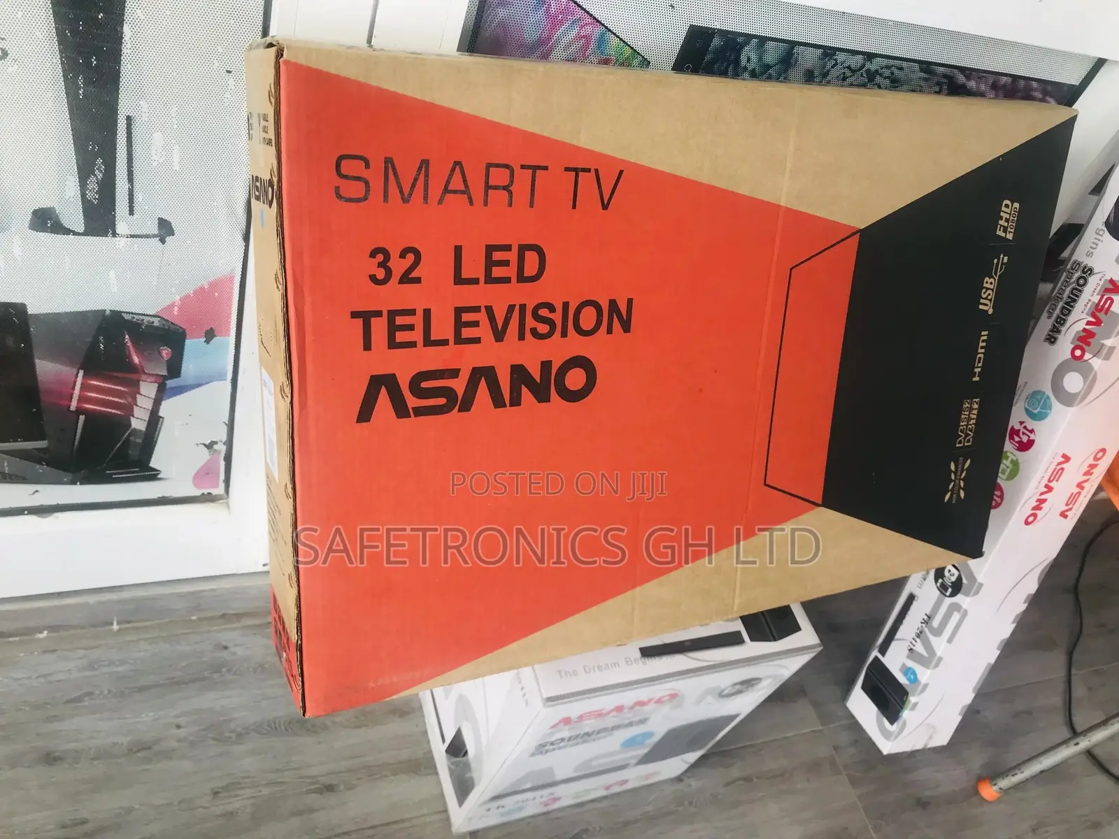 Smart High LED Quality Asaon 32 Inches Glossy Tv 