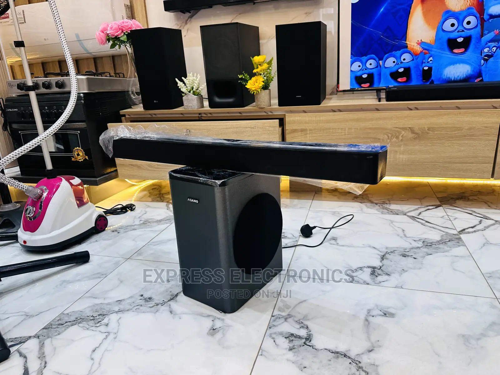 Adorable  Sleek Asano Soundbar With Woofer TK 2040s