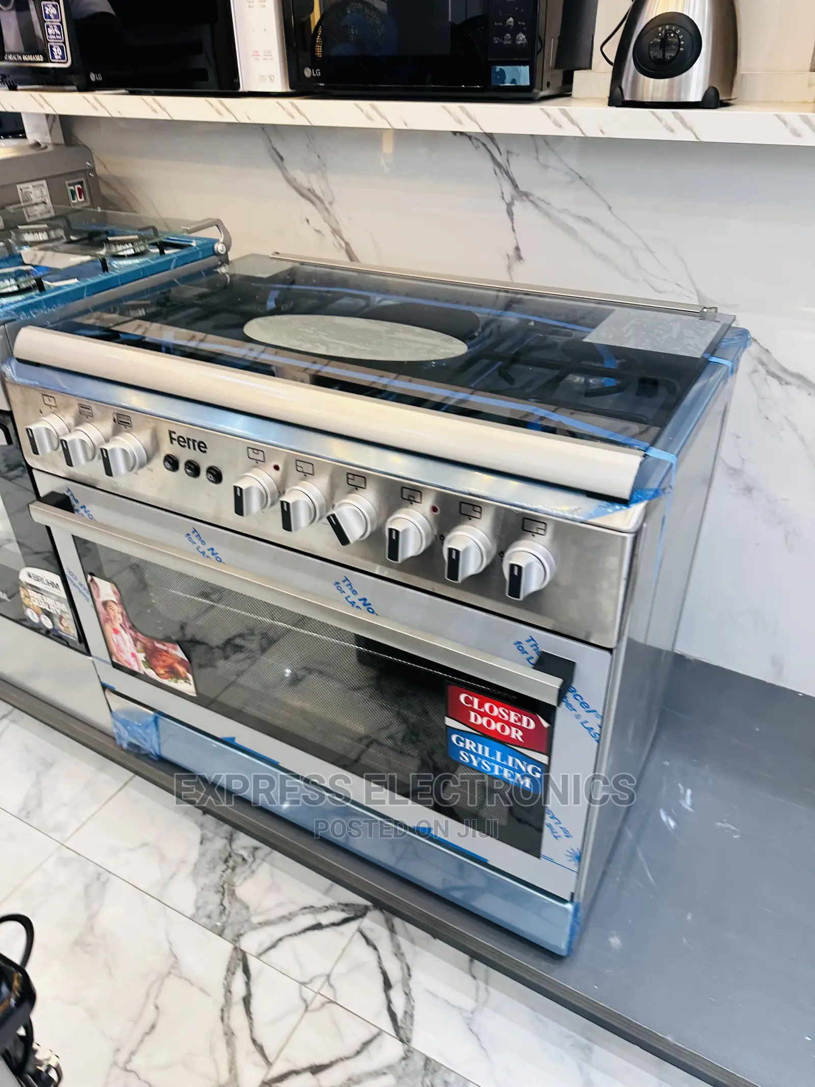 Cute  Ferre 4+2 Stove Rotisserie Grill Oven Cooker