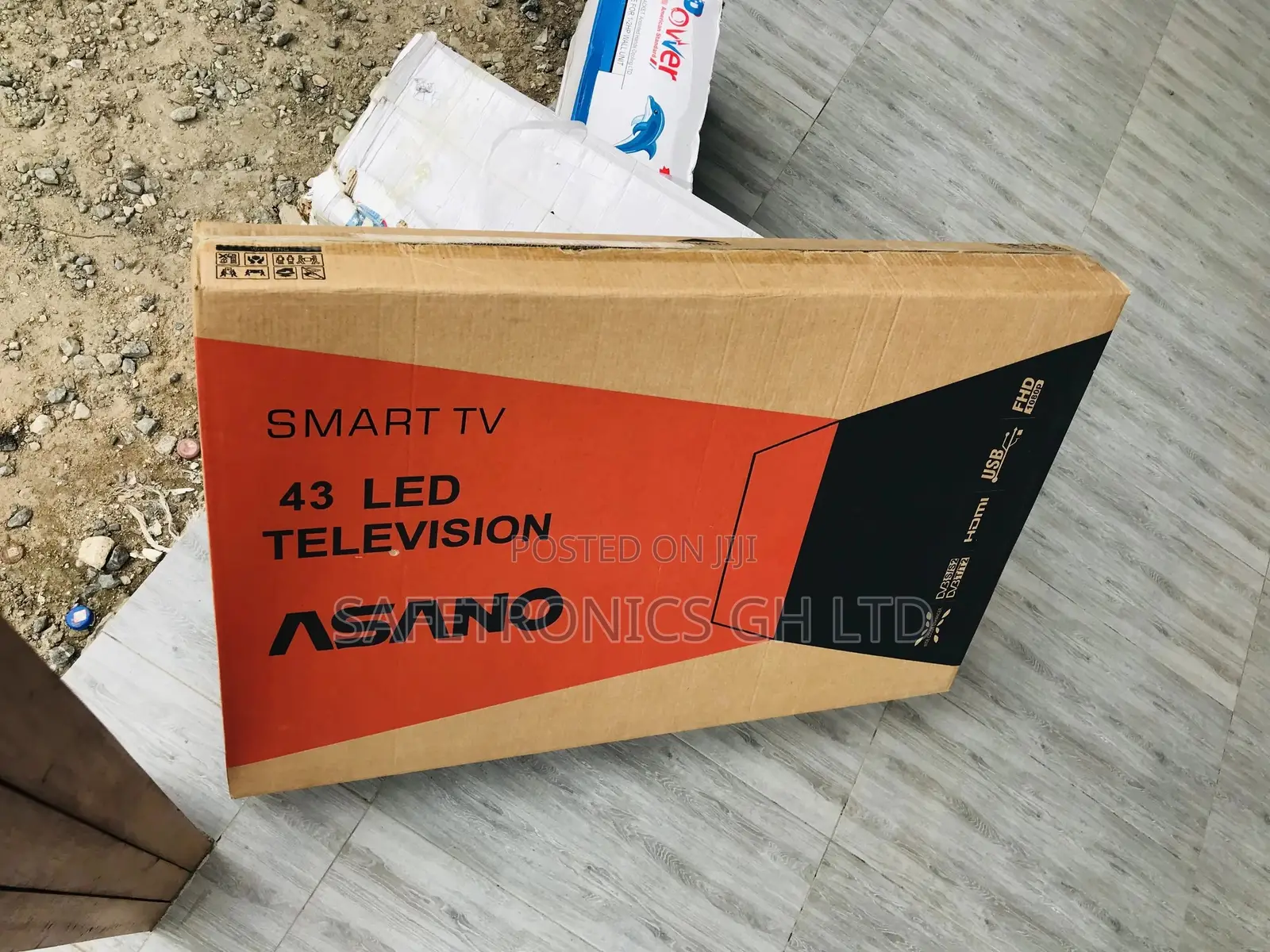 New Smart Wireless Satellite 43 Inches Glossy LED Asaon T