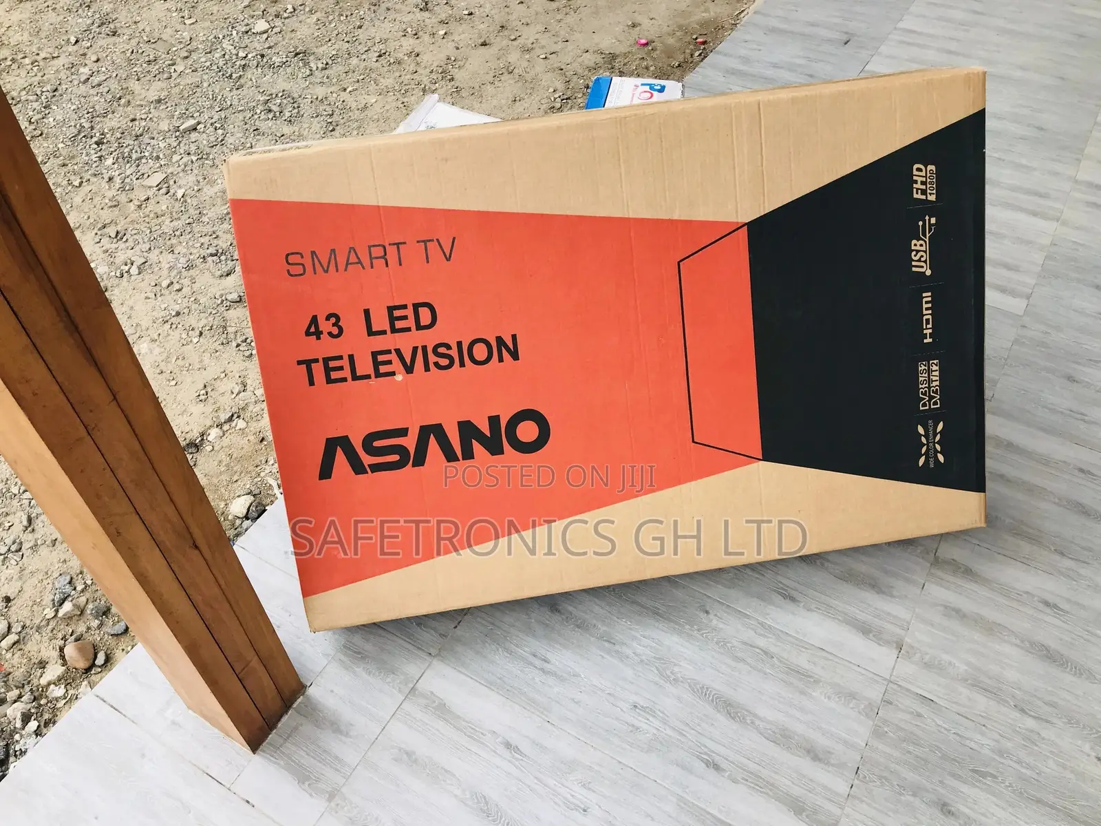 New Smart Wireless Satellite 43 Inches Glossy LED Asaon T