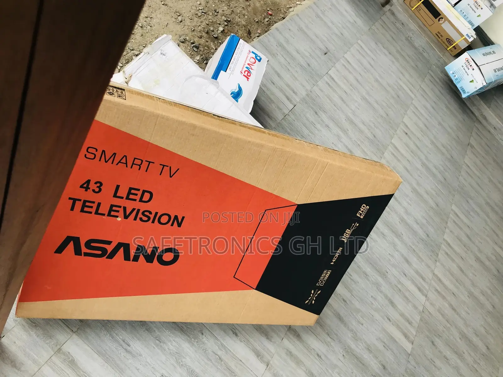 Call/Text on 43 Inches Digital Asaon Satellite Glossy LED 