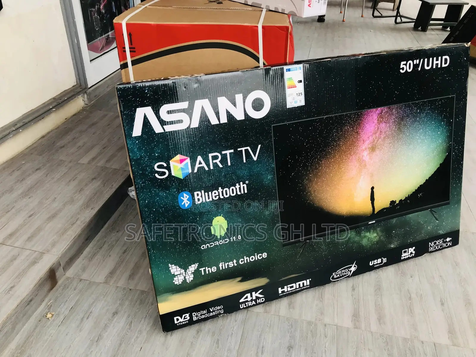 Bluetooth Wifi Asaon Wireless 50inch Glossy LED Tv UHD