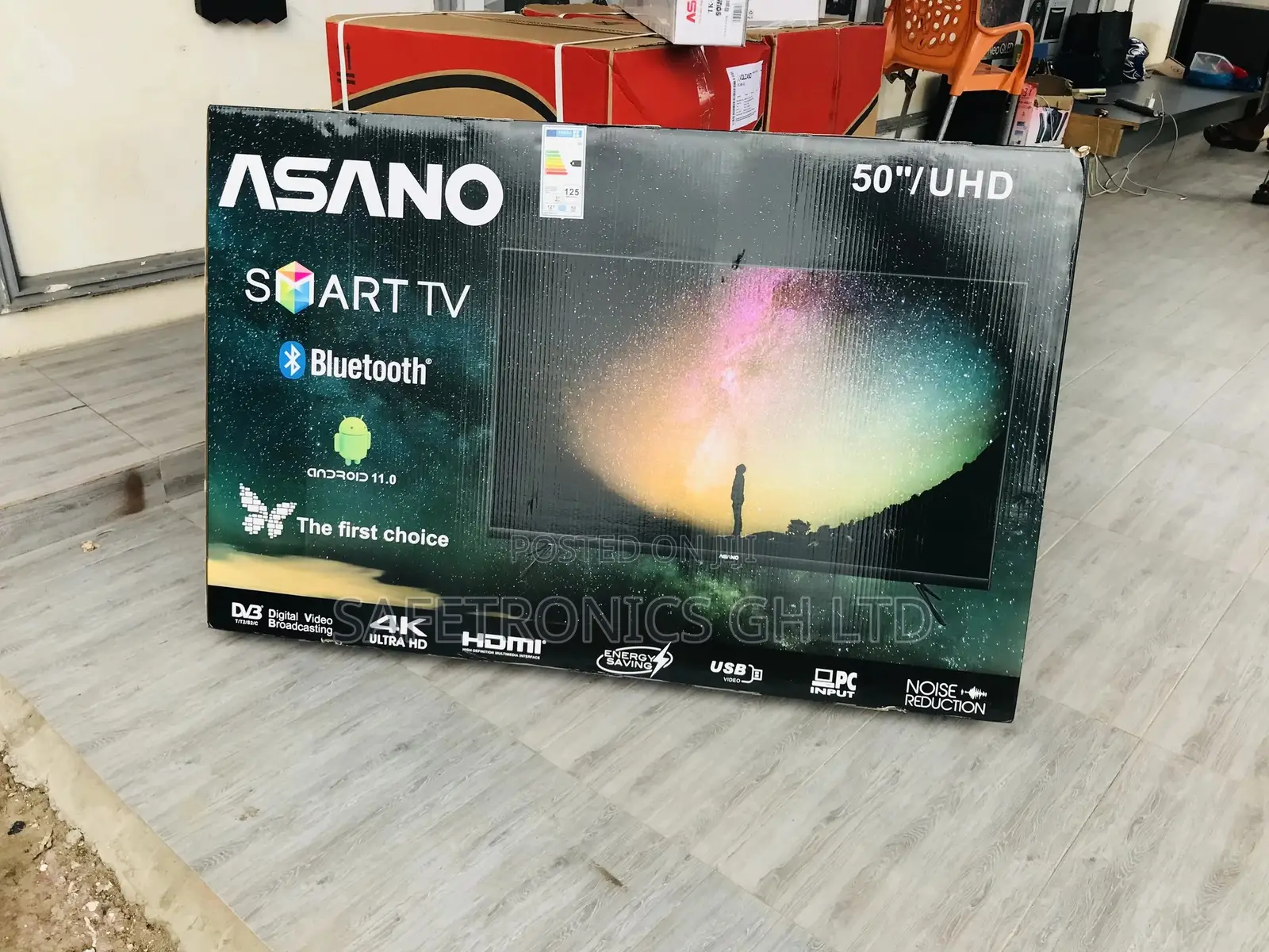  LED Glossy Smart UHD Asaon 50 Inches 