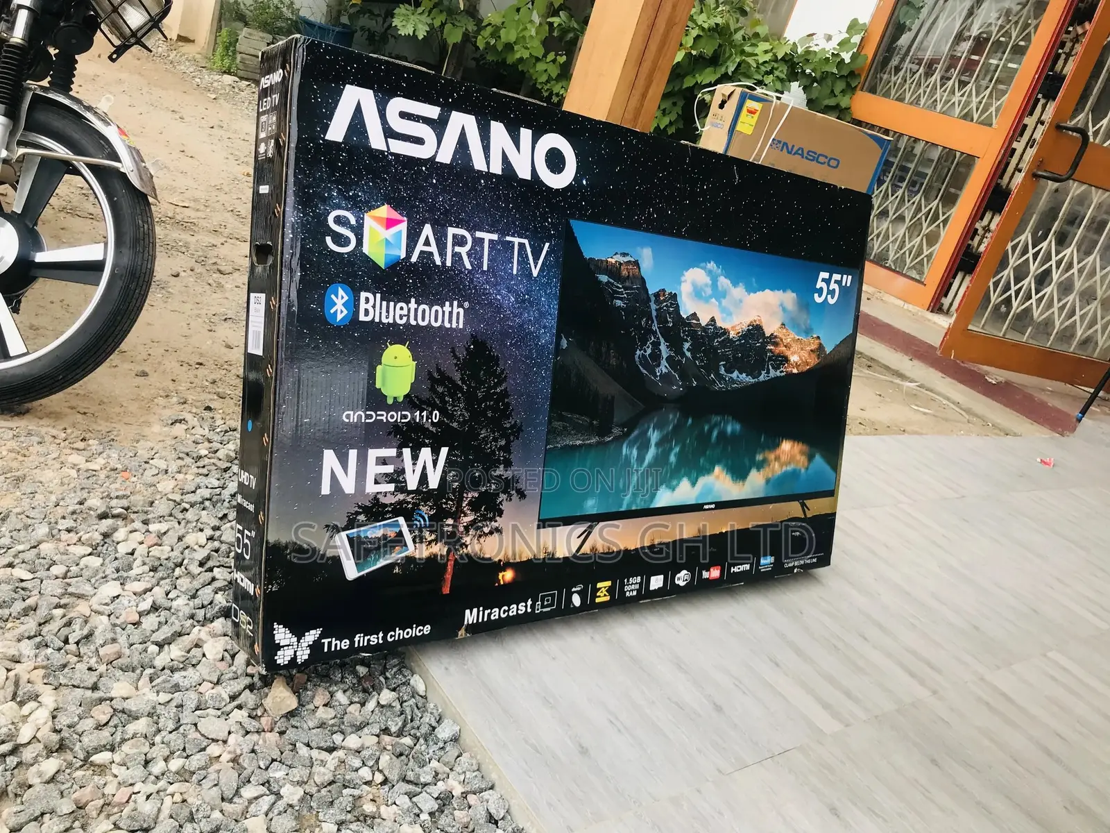 Genuine Asaon 55 Inches Glossy LED Wireless UHD Tv 