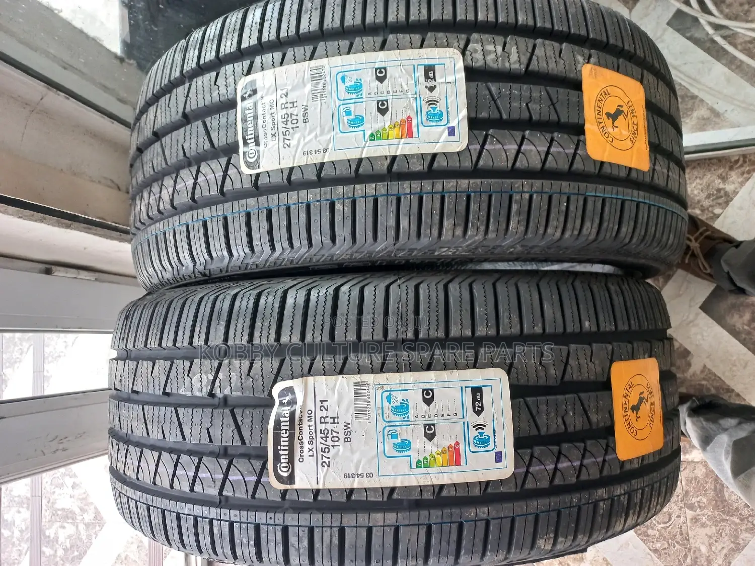 Continental 275/45r21 Tyres.