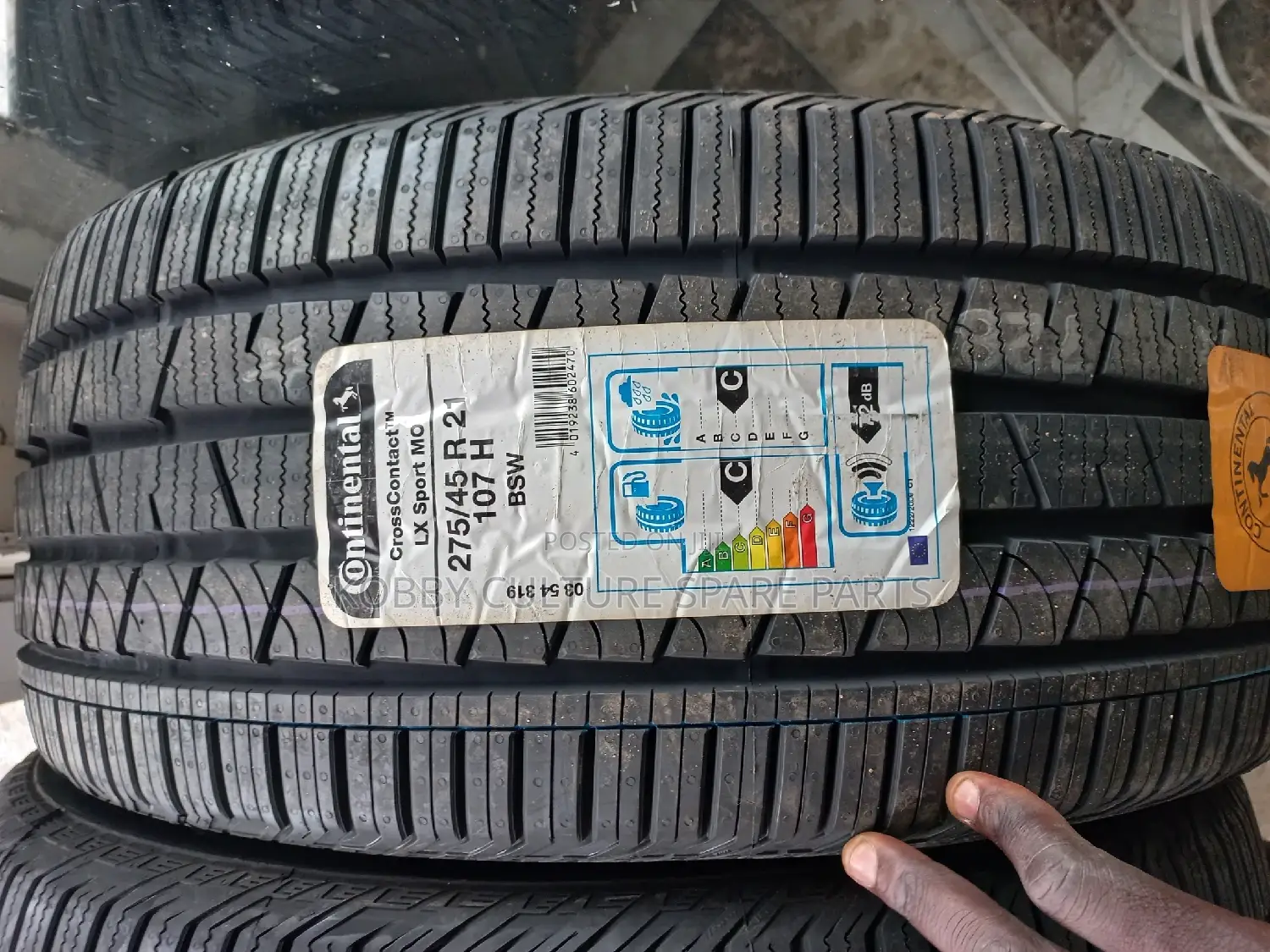 Continental 275/45r21 Tyres.