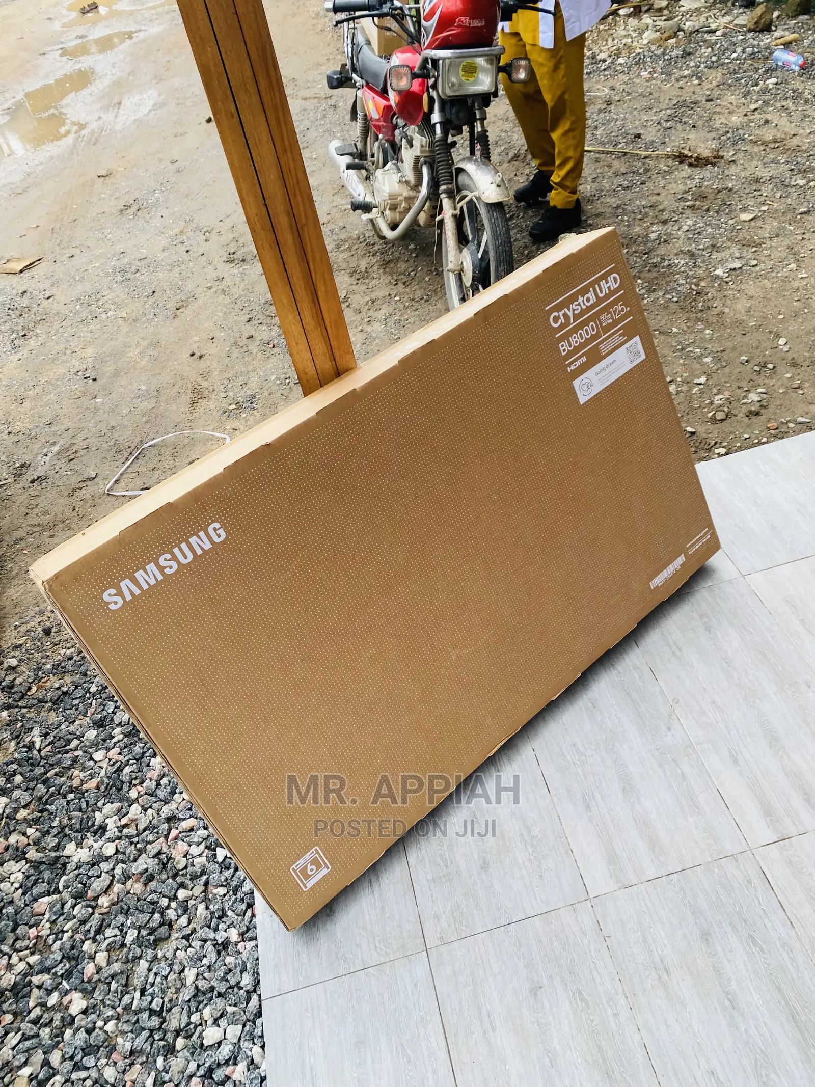 Effective Reliable Samsung 50” Smart Tv(50bu8000)Black,