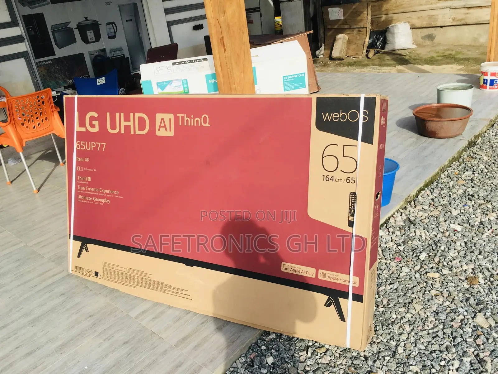 Original Clear 65 Inches Glossy LG LED UP77 