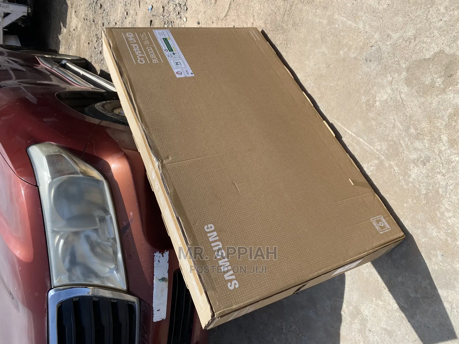 Crystal Clear Samsung 50inch 50bu8000 Uhd Smart Tv,