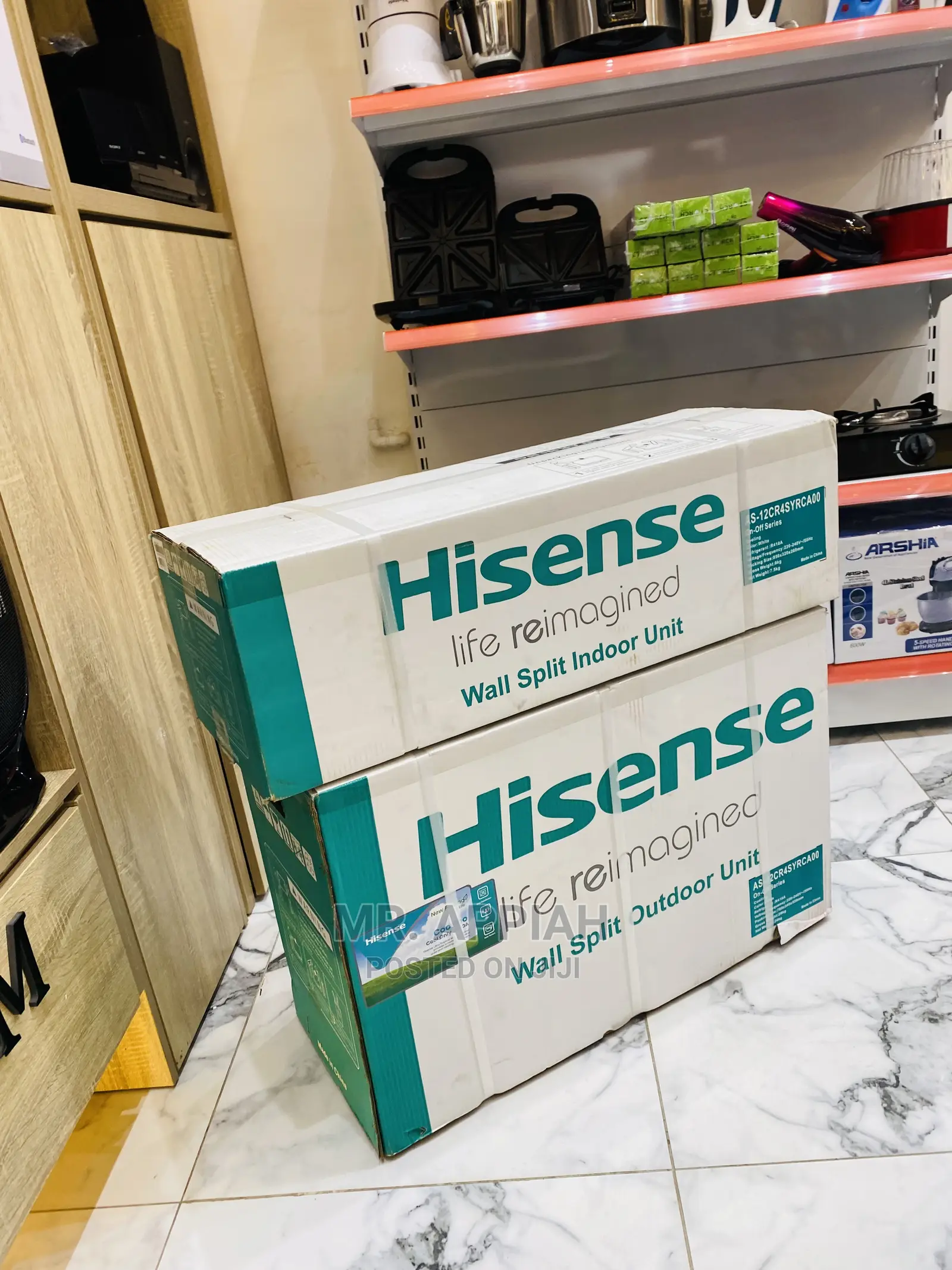 Extremely Cooling 1.5hp Hisense Split Type Ac(White)
