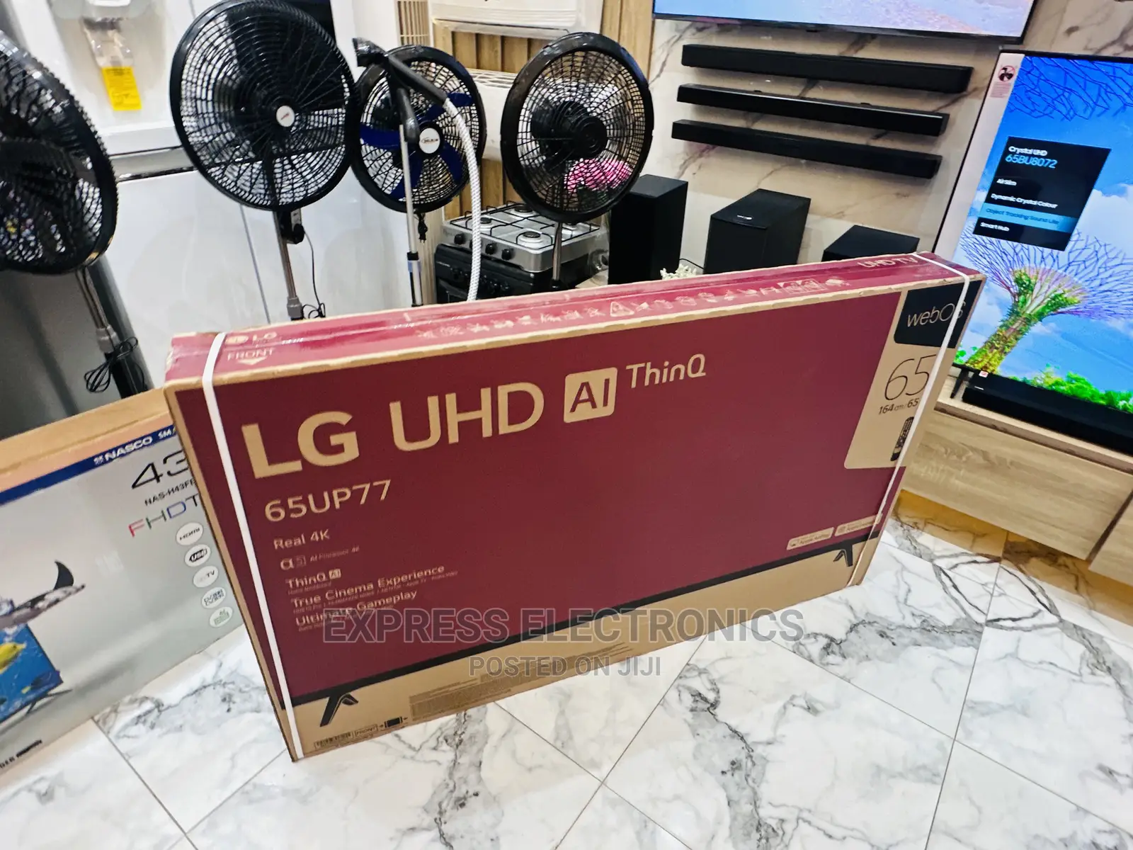 Brand New~UHD LG Display 65”Up7760 Tv 