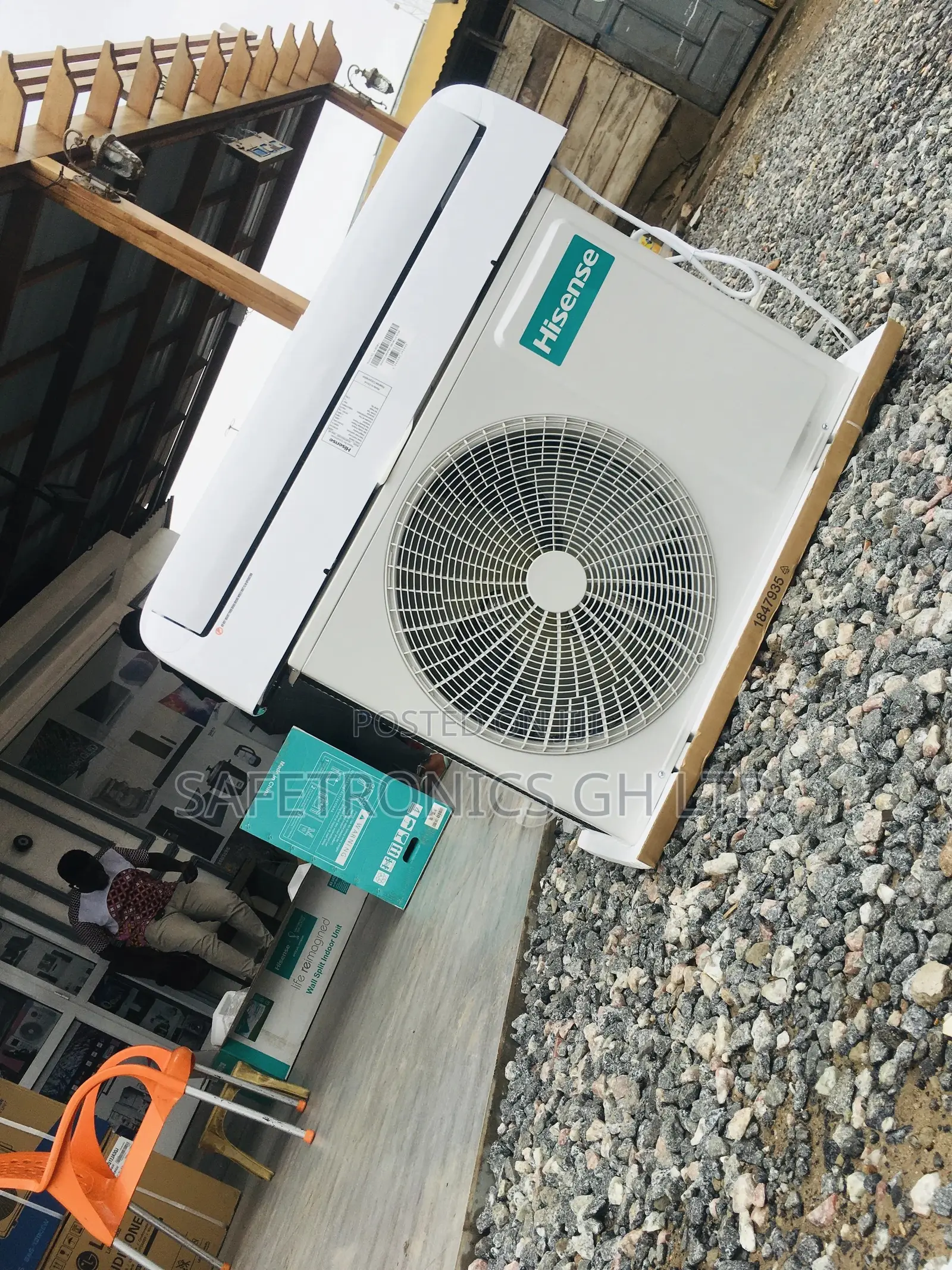 Unique 1.5hp Hisense R410 Gas  Airconditioner 