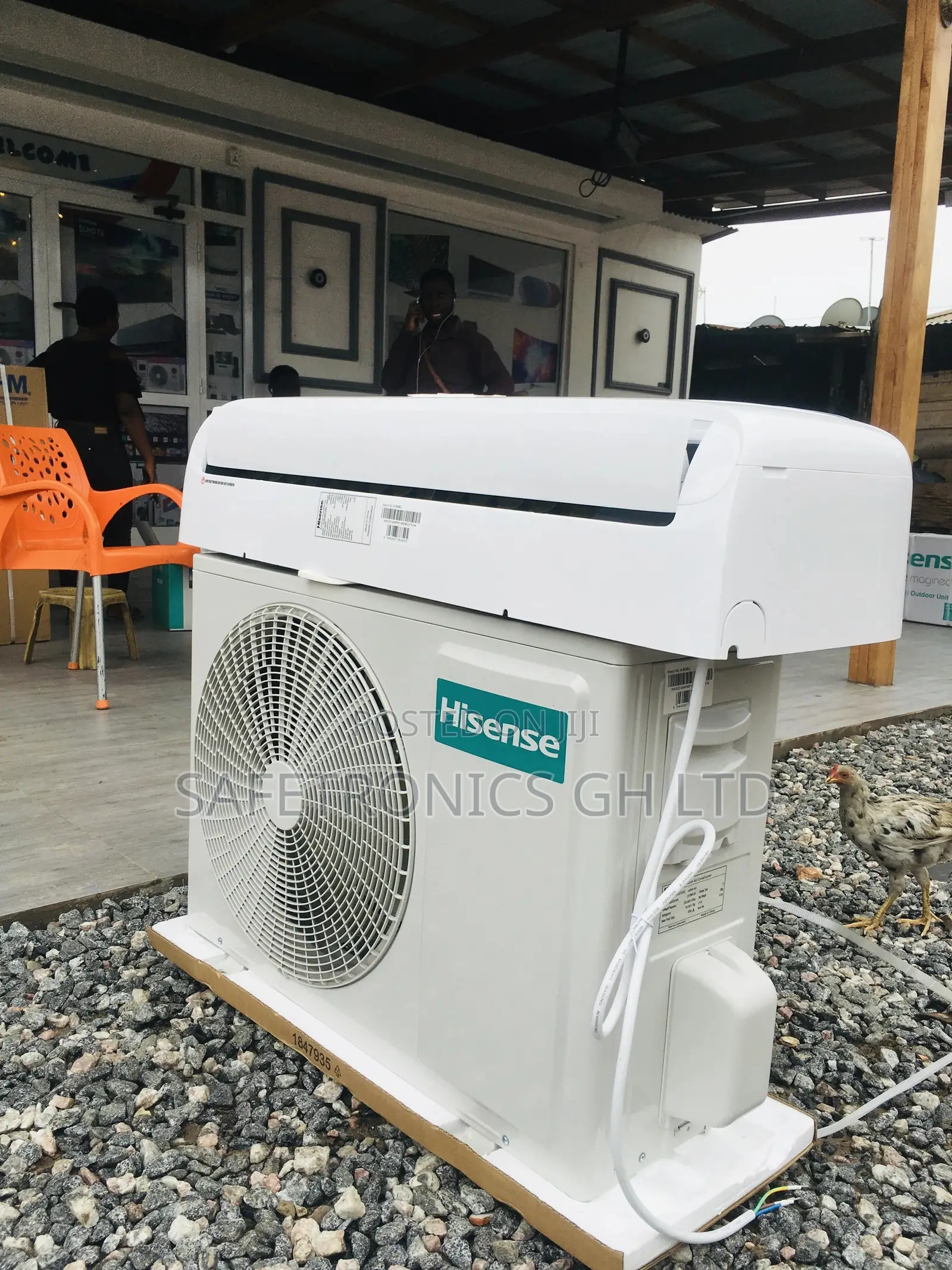 Anti-Rust Airconditioner 1.5hp Hisense Gas R410 Split