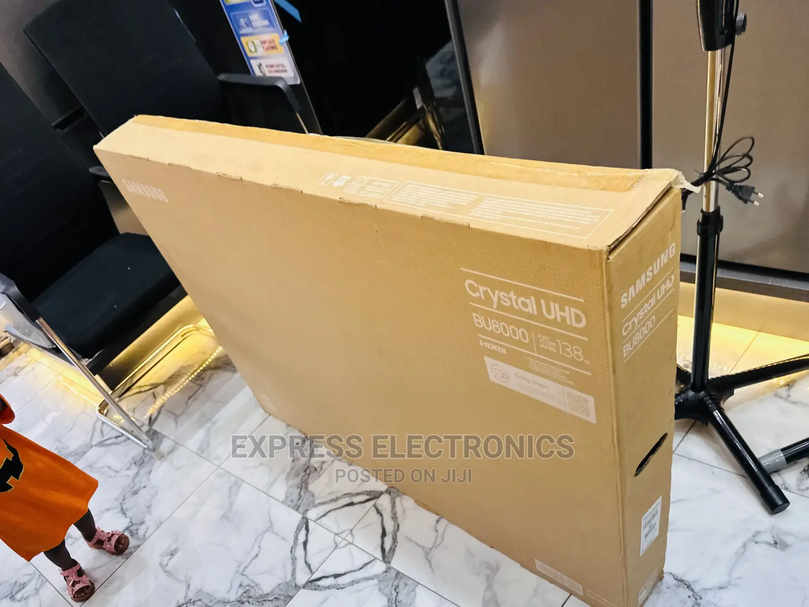High Resolution Image Samsung Smart 55”Bu8000 UHD